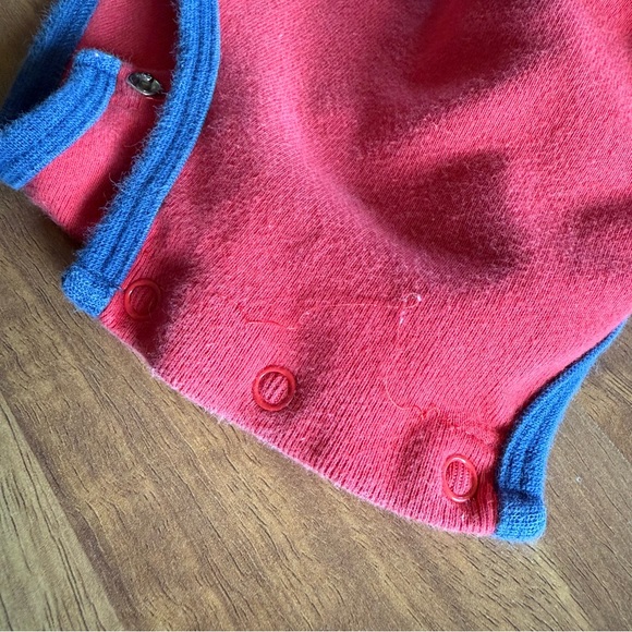 Gymboree Vintage 90s Y2K Color Block Tag One Piece Romper Size Extra Small 18-24 - Picture 5 of 6